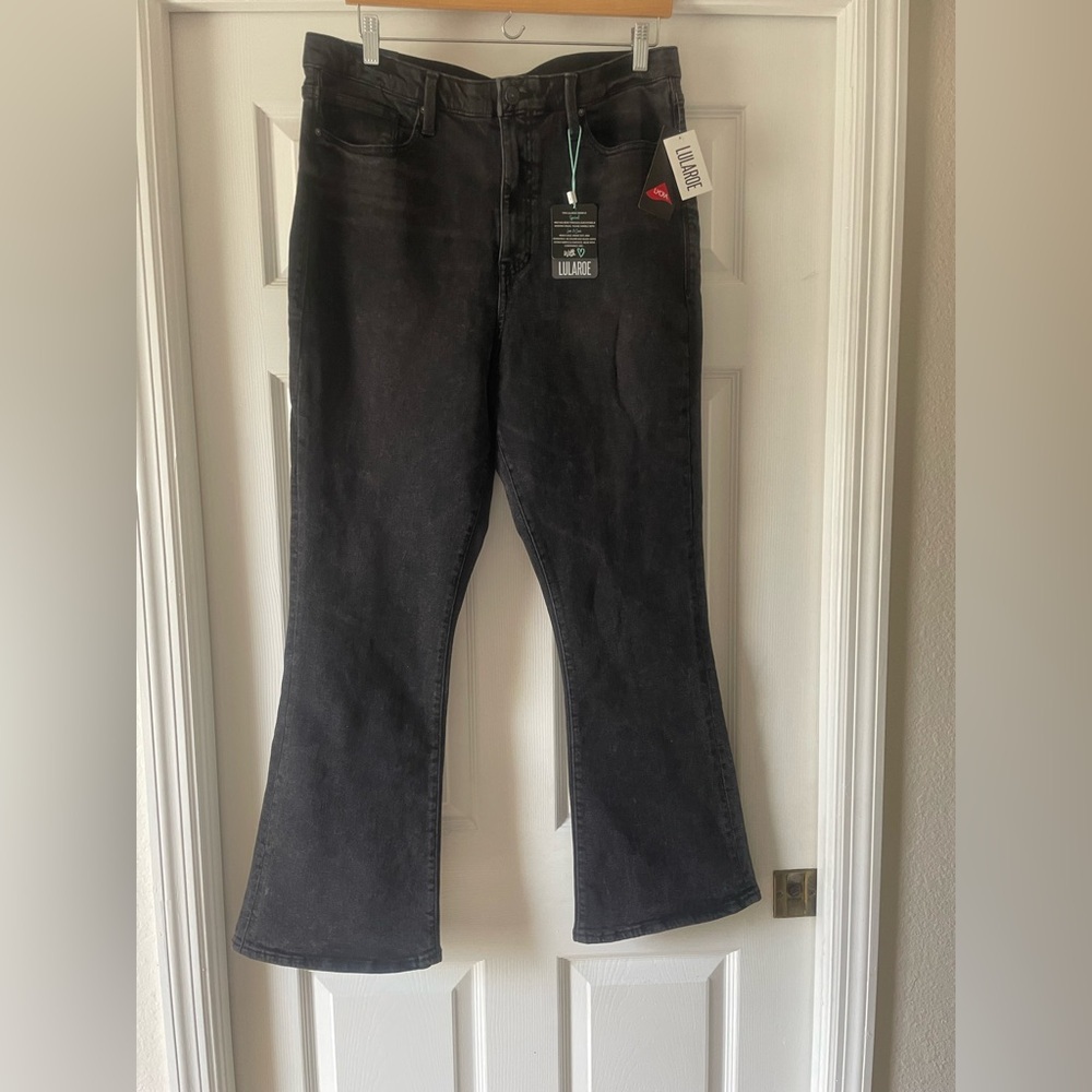 Black Flared Women's Jeans NWT Lularoe Jeans